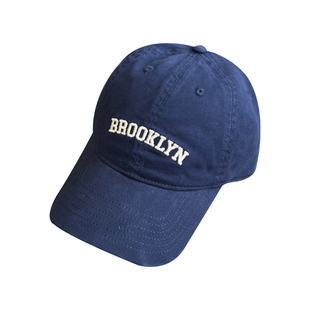 西本遮阳帽女防晒秋季字母刺绣棒球帽子大头围深顶鸭舌帽男显脸小