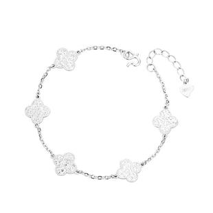 顺庆银楼S999足银女款皓喜手链设计款优雅小众甜美精致朋友礼物