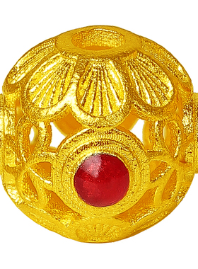 彩色烧蓝镶嵌玛瑙手串编绳隔珠