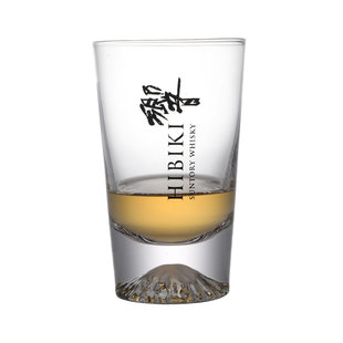 日本疫情甩单/Hibiki響威士忌杯 富士山酒杯中古山崎日式玻璃杯子