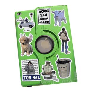 适用oppoPad2保护套opd2101平板壳10.36寸air创意2201ipad可旋转防摔OPD2102创意可爱贴纸11皮女padair2代air