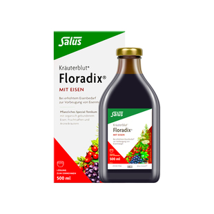 Salus莎露斯德国红铁元液女性vc补铁调理气血孕妇铁剂口服液500ml