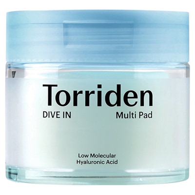 torriden玻尿酸棉片韩国保湿补水面膜桃瑞丹舒缓湿敷贴片官方旗舰