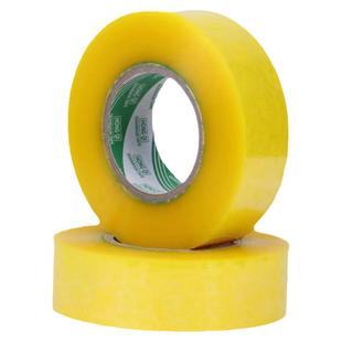 大卷透明封箱胶带快递打包带胶条米黄胶纸封口胶布整箱胶带批发