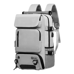 新款多功能大容量旅行包双肩包商务出行旅游包电脑背包带鞋仓斜挎