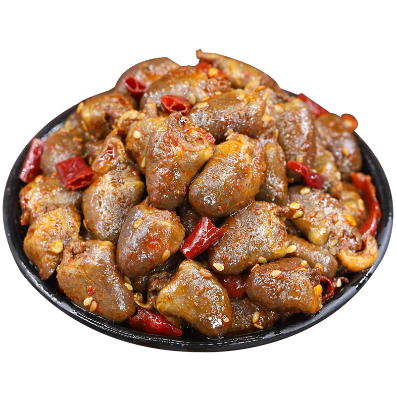 麻辣鸭心,香辣过瘾,鲜香可口鲜美