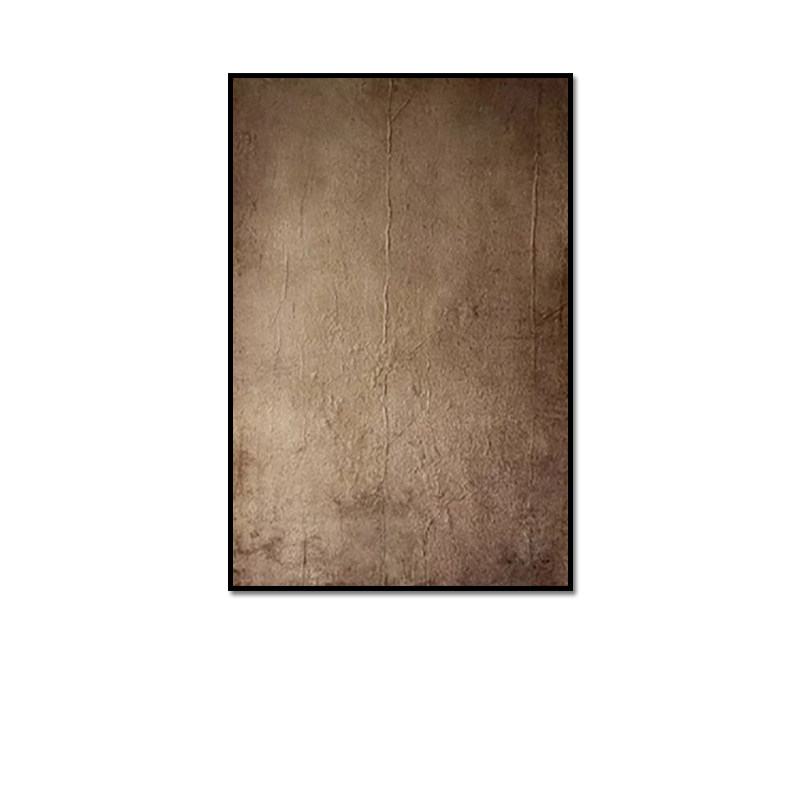 侘寂风抽象装饰画砂岩肌理新款中古复古玄关挂画客厅餐厅壁画定制