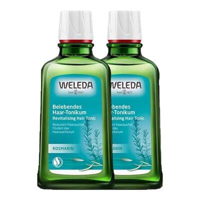 weleda维蕾德迷迭香头皮精华护理液清爽控油强韧发根100ml* 2瓶装