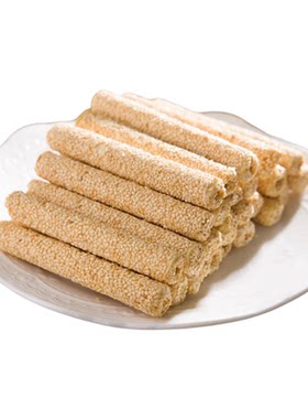 芝麻酥糖空心麻糖手工山东特产