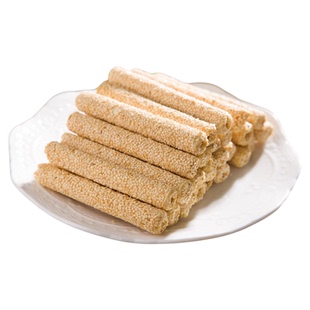 芝麻酥糖空心麻糖手工山东特产芝麻杆麦芽糖怀旧零食麦芽芝麻酥糖