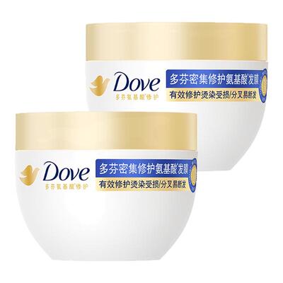 多芬致臻氨基酸大金碗发膜260g改善毛糙修护干枯小金碗护发素正品