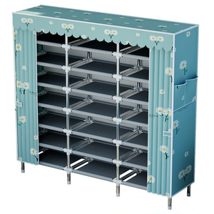 简易鞋架子多层家用门口大容量防尘入户布艺鞋柜2025爆款收纳神器