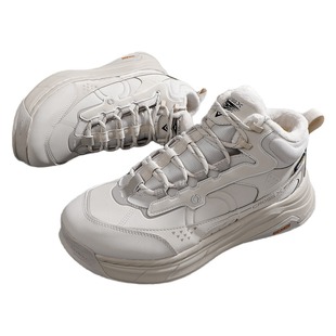 李宁运动鞋男款2025冬季新款星途2加绒保暖缓震耐磨休闲鞋AGLU245