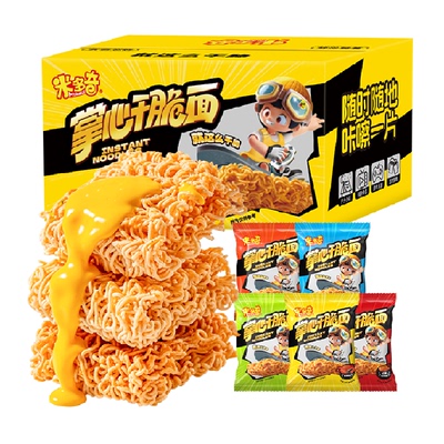 米多奇掌心脆干吃整箱方便面