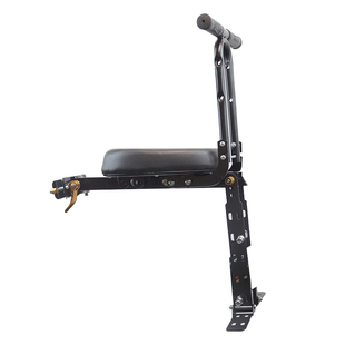 共享单车自行车折叠车儿童座椅便携快拆加装前置坐椅适用美团哈罗