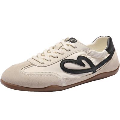 百丽男士撞色阿甘德训休闲板鞋男