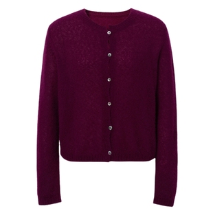 【真丝羊绒】伊芙丽高质老钱风多领型针织衫云柔上衣2025秋新款