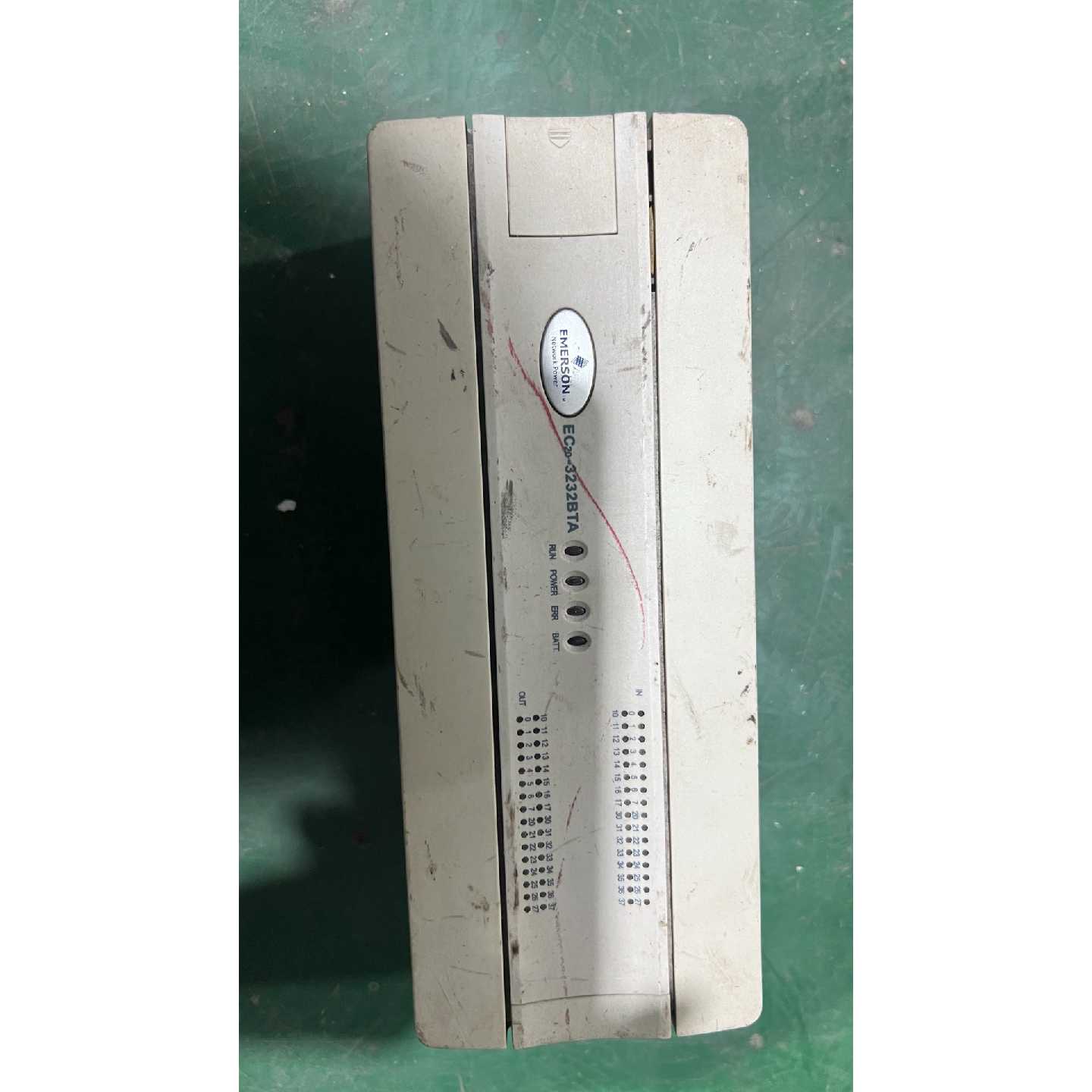 议价艾默生PLC EC20-3232BTA，拆机件，功能正常，输