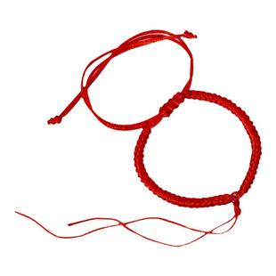 金刚结平结半成品红绳手链 穿转运珠平安扣百搭diy手绳送闺蜜情侣