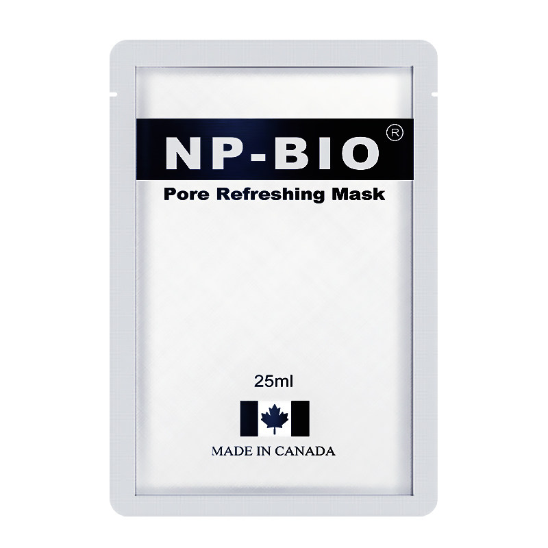NPBIO痘痘修复面膜疏通毛孔堵塞去痘印祛粉刺深层清洁补水膜7张