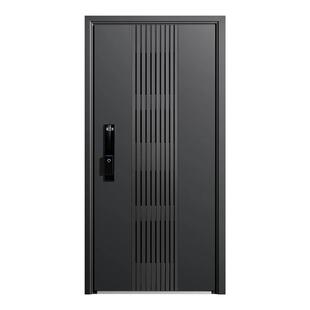 扉匠 智能密码锁一体门 家用甲级入户门加高门楣子母门通风防盗门