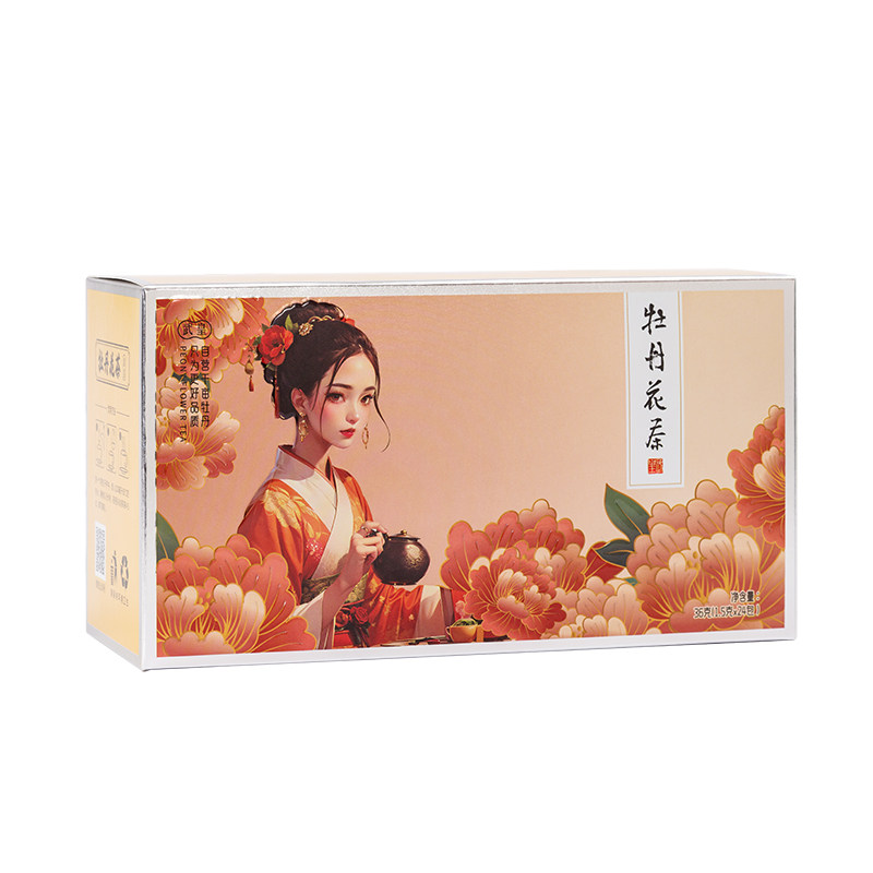 武皇牡丹袋泡花茶河南洛阳特产文创伴手礼盒独立装早晚下午茶送人