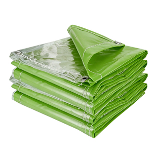 三轮车摆摊挡风神器户外防风围挡布连廊挡雨板高清透明挡风布围布