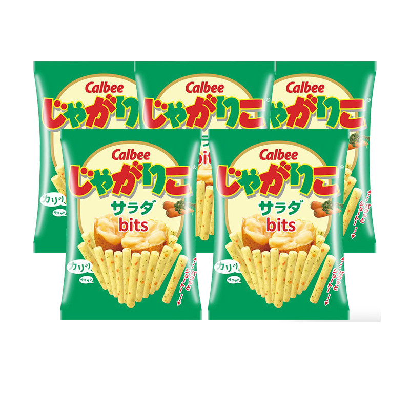 卡乐比日本沙拉味便携膨化零食