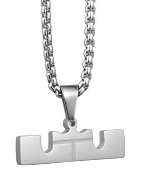 湖人小皇帝詹姆斯皇冠LOGO项链