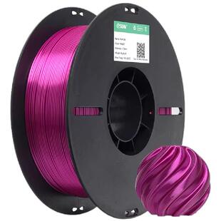 易生eSUN 3D打印机耗材PLA丝绸silk金属仿金属彩虹渐变FDM材料1.75mm 1KG适用于拓竹创想等打印机
