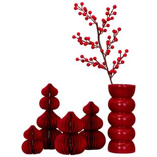 新年玄关装饰立体折纸葫芦摆件乔迁之喜入宅搬家仪式用品春节布置