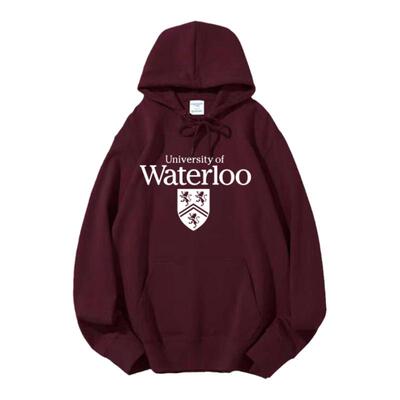 加拿大滑铁卢大学连帽卫衣