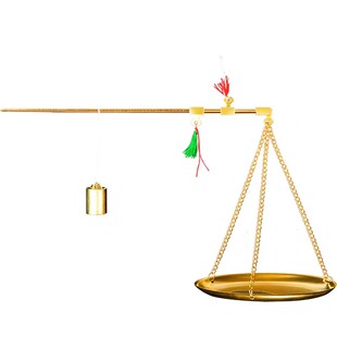 中药称克秤家用杆秤小铜称老式中医药材称重器专用戥子秤手提药房