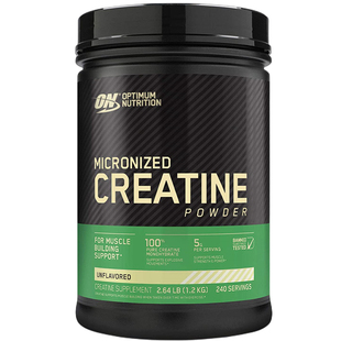 美国ON奥普特蒙纯肌酸粉欧普肌肉科技一水肌酸锌镁胶囊 Crentine