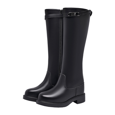 鑫哥甄选内增高8-13厘米骑士靴女