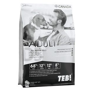 TEB!汤恩贝狗粮D系列无谷低敏成犬幼犬通用火鸡肉犬粮2kg 10kg