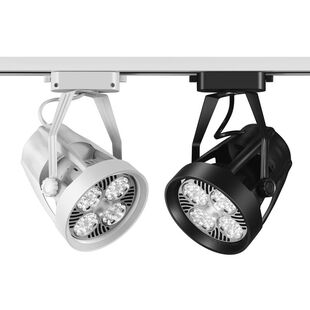 par30轨道灯服装店展厅二线三线导轨式超亮店铺商用大功率led射灯