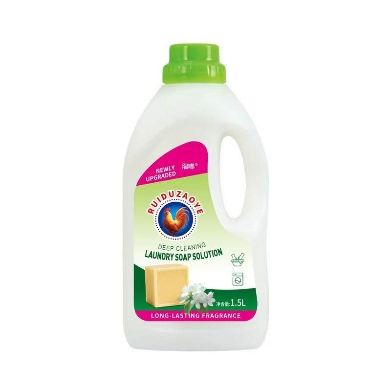 瑞嘟大公鸡洗衣液1.5L白苔香马赛