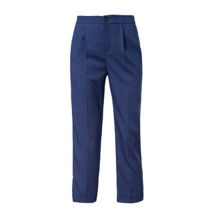 中年女装2025夏装新款简约笔挺职业休闲九分裤百搭妈妈弹力女裤子