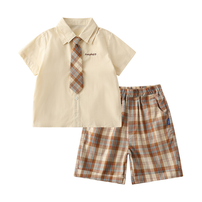 幼儿园园服夏装纯棉套装小学生校服夏季毕业拍照服六一儿童演出服
