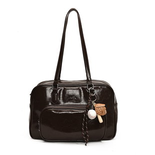 休闲通勤大容量包包女2025新款秋冬季百搭单肩包时尚手提波士顿包