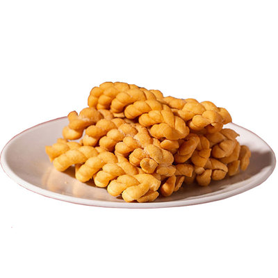 手工小麻花湖北特产小吃零食儿时