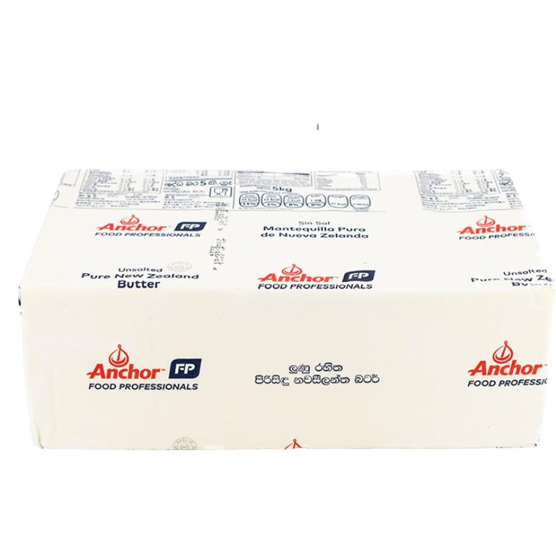 安佳黄油5kg新西兰进口烘焙商用