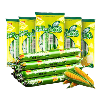 美好甜玉米火腿肠即食休闲零食