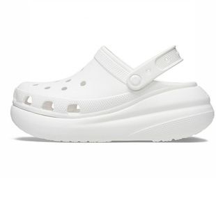 crocs洞洞鞋卡洛驰情侣沙滩鞋户外厚底泡芙增高男女凉拖鞋207521