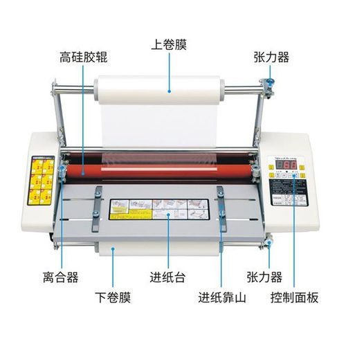 I9460T 覆膜机大A2 过塑封机14代冷裱机 热裱机 四胶辊9460T