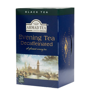 AHMAD TEA亚曼茶 低咖啡因晚安茶 伯爵红茶茶包 孕妇可以喝的茶