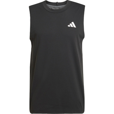 Adidas/阿迪达斯正品夏季TANK TOP男士休闲运动健身背心T恤JE5674