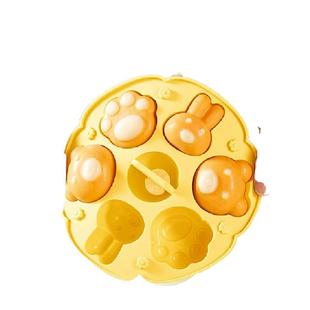 爱贝迪拉宝宝辅食模具工具食品接触用级硅胶香肠可蒸发糕磨具蛋