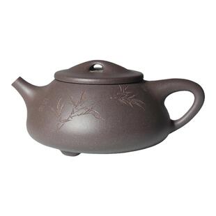 宜兴紫砂壶大容量石瓢名家纯全手工原矿家用功夫茶具泡茶壶天青泥
